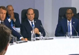 في كلمته أمام جلسة الشراكة بين قمة الـ7 وإفريقيا .. الرئيس السيسي يدعو إلى للعمل لمواجهة التحديات التي تواجه إفريقيا ومكافحة الإرهاب