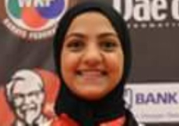 أسماء مجدى تحقق ذهبية البطولة العربية للكاراتيه