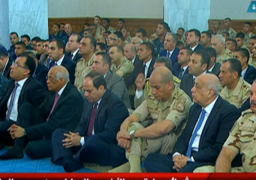 الرئيس السيسي يؤدى صلاة عيد الأضحى فى مدينة العلمين الجديدة