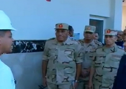 الرئيس السيسي يتفقد مجمع إنتاج الأسمدة الفوسفاتية والمركبة بالعين السخنة