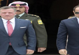 عاهل الأردن يرسل برقية عزاء للرئيس السيسي في ضحايا حادث معهد الأورام