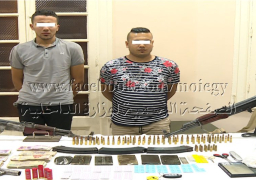 ضبط ثلاثة من العناصر الإجرامية تخصصوا فى الإتجار بالمواد المخدرة ومصرع أحدهم عقب تبادل لإطلاق الأعيرة النارية