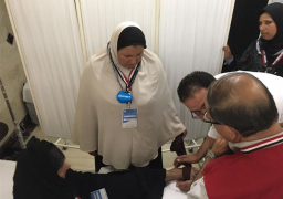 عيادات البعثة الطبية استقبلت 56 ألفا و340 حاجا مصريا