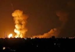 طائرات الاحتلال تشن سلسلة غارات على غزة