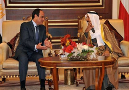 الرئيس السيسي للشيخ صباح الأحمد: أمن الكويت والخليج من أمن مصر