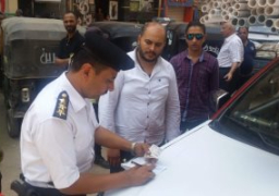 النشرة المرورية.. كثافات متحركة بمحاور القاهرة والجيزة