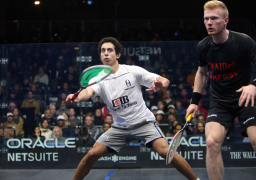 طارق مؤمن يتأهل إلى نصف نهائى بطولة سان فرانسيسكو للاسكواش