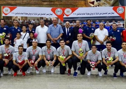المنتخب الوطني لناشئي الطائرة يعود للقاهرة بعد حصوله على المركز الرابع في بطولة العالم بتونس