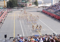 ختام فاعليات المهرجان الدولى الثانى عشر للموسيقات العسكرية بروسيا