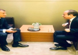 الرئيس عبد الفتاح السيسي يلتقي الرئيس الفرنسي إيمانويل ماكرون بنيويورك