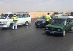 حملات مرورية مكبرة على الطرق لرصد المخالفات بالقاهرة والجيزة