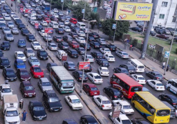 كثافات مرورية أعلى دائرى السلام والاوتوستراد