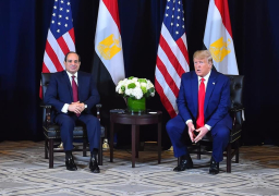 خلال لقائه ترامب .. السيسى يؤكد حرص مصر على تعزيز وتدعيم علاقات الشراكة المتميزة مع الولايات المتحدة