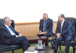 الرئيس عبد الفتاح السيسي يلتقي بنيويورك مارسيلو دى سوزا رئيس البرتغال.