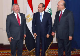 بيان القمة الثلاثية المصرية-الأردنية-العراقية .. أكد القادة دعمهم للحل السياسي الشامل للقضية الفلسطينية، قضية العرب المركزية