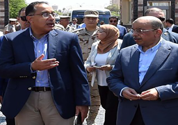 رئيس الوزراء يتفقد مشروع إنشاء مجمع الصناعات بالمطاهرة