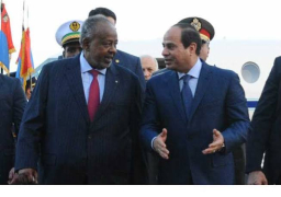 رئيس جيبوتي يشيد بالعلاقات المتميزة بين بلاده ومصر