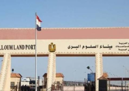 عودة 388 مصريا من ليبيا ووصول 136 شاحنة عبر منفذ السلوم