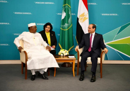 الرئيس عبد الفتاح السيسي يلتقي موسى فقيه، رئيس مفوضية الاتحاد الأفريقي.