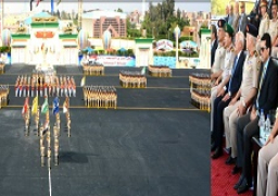 الفريق / محمد فريد يشهد حفل تخرج الدفعة (156) من كلية الضباط الإحتياط …