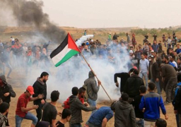 إصابة 50 فلسطينياً في مواجهات مع الاحتلال الإسرائيلي شرق قطاع غزة