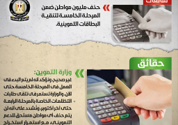 الحكومة تنفى حذف مليون مواطن من بطاقات التموين