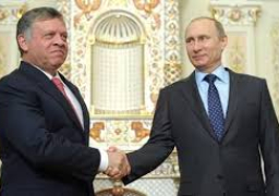 العاهل الاردنى : ندعم الوجود القوي لروسيا في الشرق الأوسط