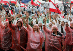 تواجد أمني مكثف ومنع دخول الدراجات النارية لمحيط ساحات التظاهر ببيروت