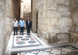 جولة تفقدية لرئيس قطاع الآثار الإسلامية بعد موجة الطقس السئ