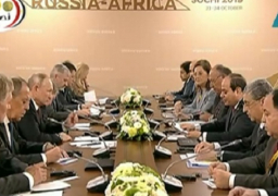 قمة مصرية – روسية بين الرئيسين السيسي وبوتين بسوتشى قبيل انطلاق منتدى أفريقيا – روسيا