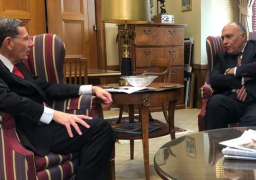 شكري يستعرض مع السيناتور “باراسو” تطورات ملف سد النهضة