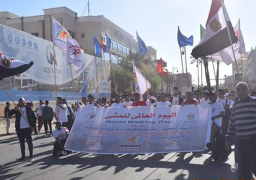 في اليوم العالمي للمشي.. انطلاق ماراثون بمشاركة 650 طالبا وطالبة في الغردقة| صور