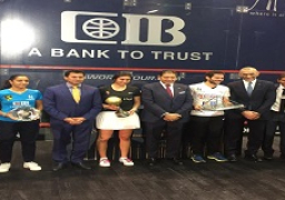 وزير الرياضة يشهد ختام بطولتي العالم للسيدات ومصر الدولية للاسكواش