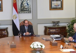 الرئيس عبد الفتاح السيسي يجتمع مع رئيس مجلس الوزراء، ووزير التربية والتعليم والتعليم الفني