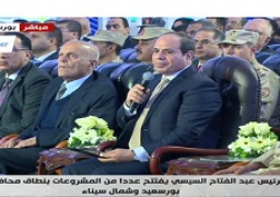 السيسي: منظومة التأمين الصحي الشامل نقلة في حياة المواطن المصري
