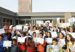 الأطفال في رحلة للبحث عن الكنوز المنسية بالمتحف المصري بالتحرير