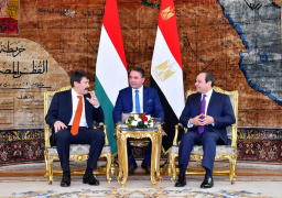 الرئاسة : مباحثات السيسي ورئيس المجر ركزت على تعزيز العلاقات الثنائية