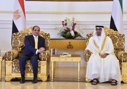 الرئيس السيسي يصل أبوظبي في زيارة رسمية تستغرق يومين