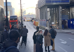 الشرطة البريطانية تعتقل شخصا على خلفية حادث جسر لندن