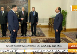 المحافظون الجدد ونوابهم يؤدون اليمين الدستورية امام الرئيس السيسى
