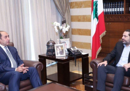 حسام زكي ملتقيا بري والحريري: الجامعة العربية حاضرة لدعم لبنان