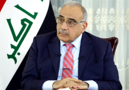 رئيس الوزراء العراقي يسلم طلب استقالته إلى البرلمان