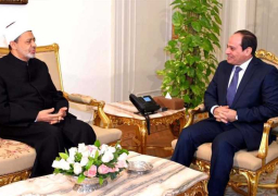 شيخ الأزهر يهنئ الرئيس السيسي بذكرى المولد النبوي الشريف