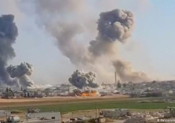 غارات مجهولة تستهدف مواقع تركية بشمال حلب