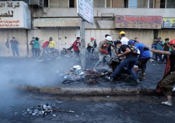 مصادر: قتيلان و38 مصابا بمواجهات بين المتظاهرين وقوات الأمن ببغداد