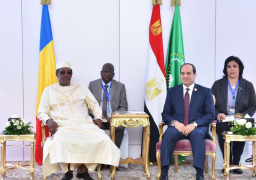السيسي يؤكد استعداد مصر لتعزيز التعاون مع الجانب التشادي