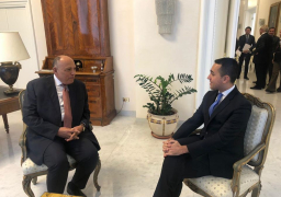 وزير الخارجية يستهل زيارته إلى روما بعقد محادثات مع وزير الخارجية والتعاون الدولي الإيطالي