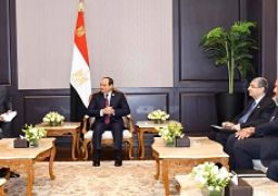 السيد الرئيس عبد الفتاح السيسي يستقبل بشرم الشيخ السيد رفاييل جروسي، المدير العام للوكالة الدولية للطاقة الذرية