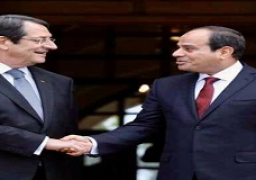 الرئيس عبد الفتاح السيسي يتلقى اتصالاً هاتفياً من الرئيس القبرصي نيكوس أنستاسيادس