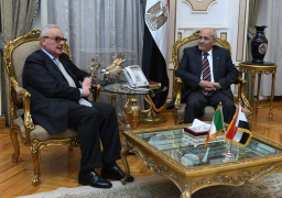 العصار يبحث مع السفير الإيطالي بالقاهرة سبل تعزيز التعاون المشترك